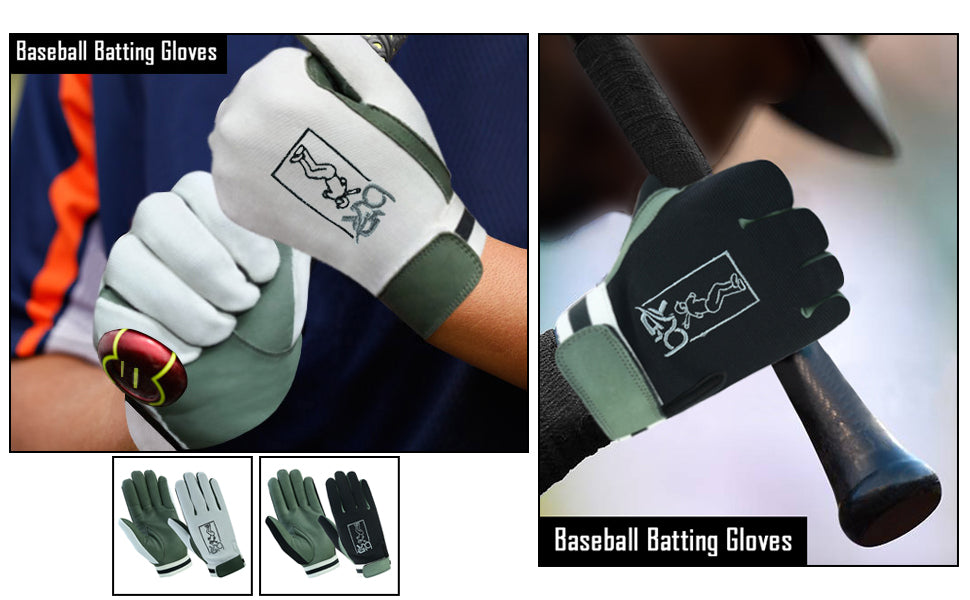 Baseball Batting Full Finger Gloves Unisex