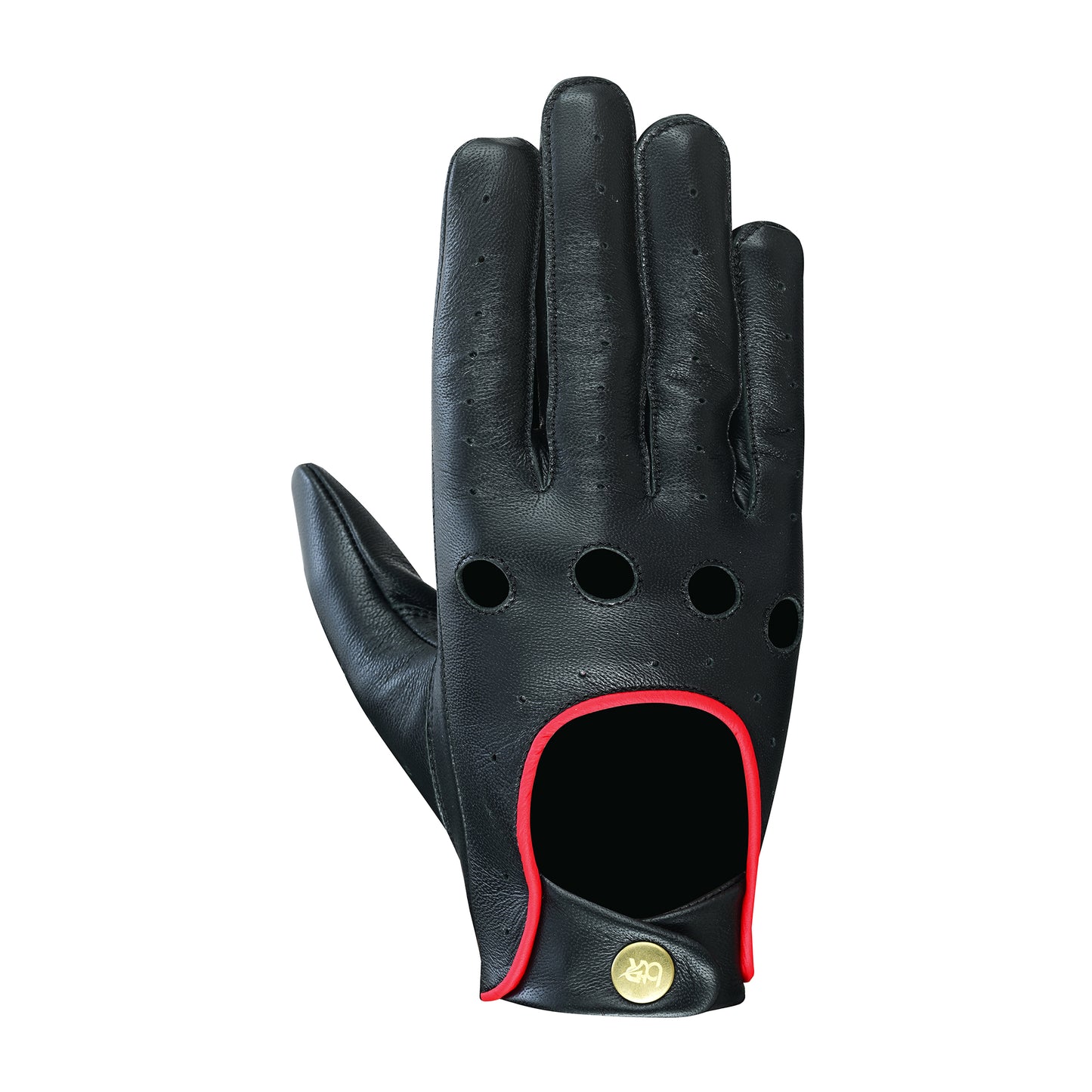 Men Leather Driving Gloves