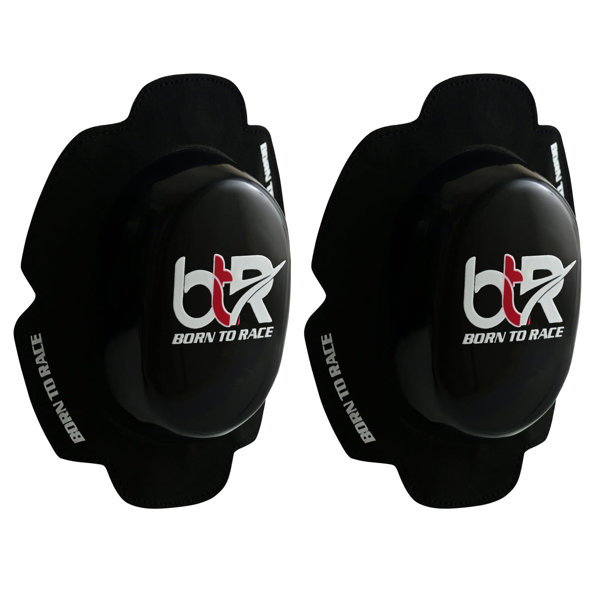 Road Racing Motorcycle Knee Sliders – Durable PU High-Grip Track Pucks for Racing Leathers