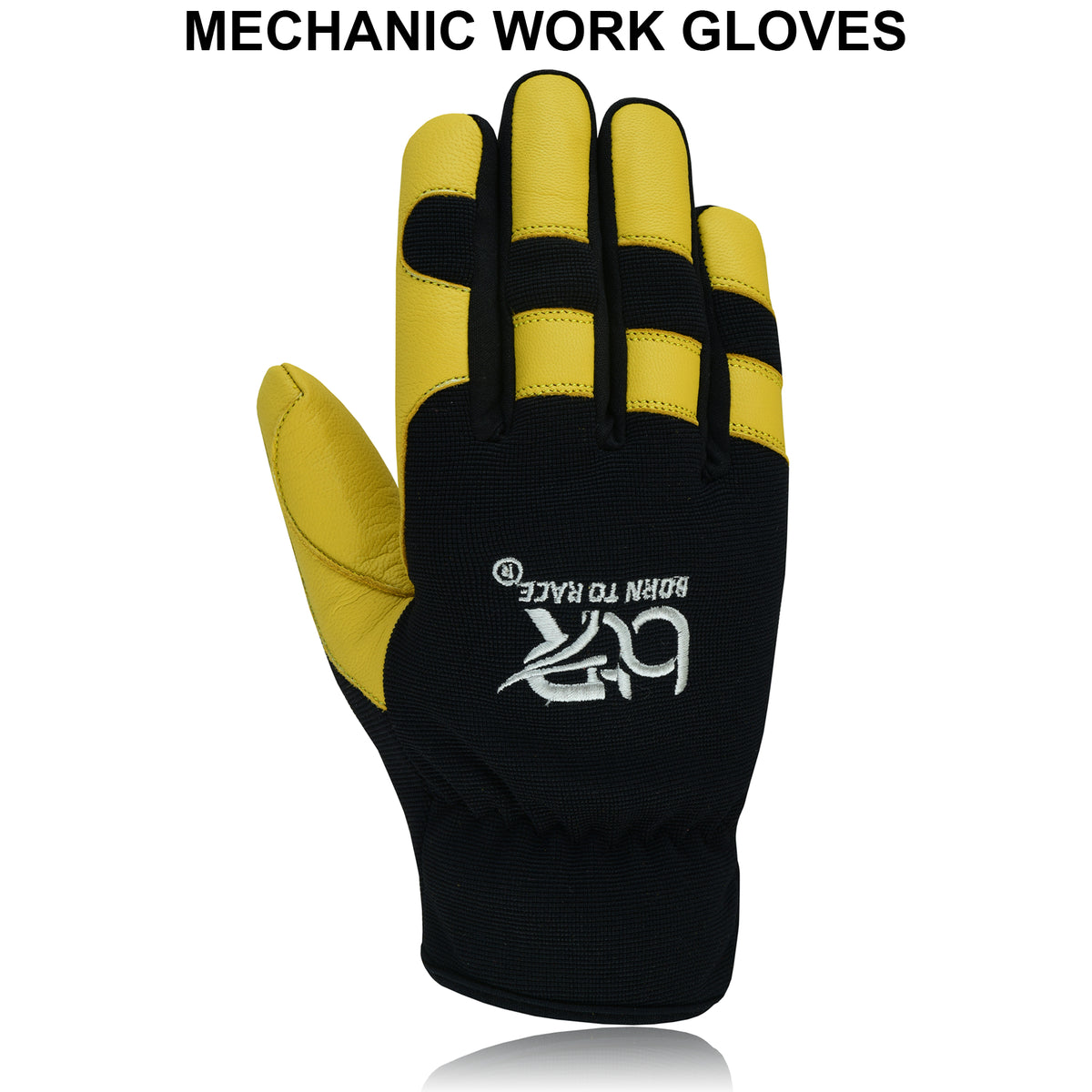 Safety Work Gloves Leather Hand Protection Mechanic, Welding, Construction Gloves