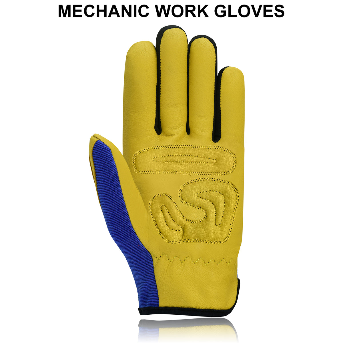 Safety Work Gloves Leather Hand Protection Mechanic, Welding, Construction Gloves