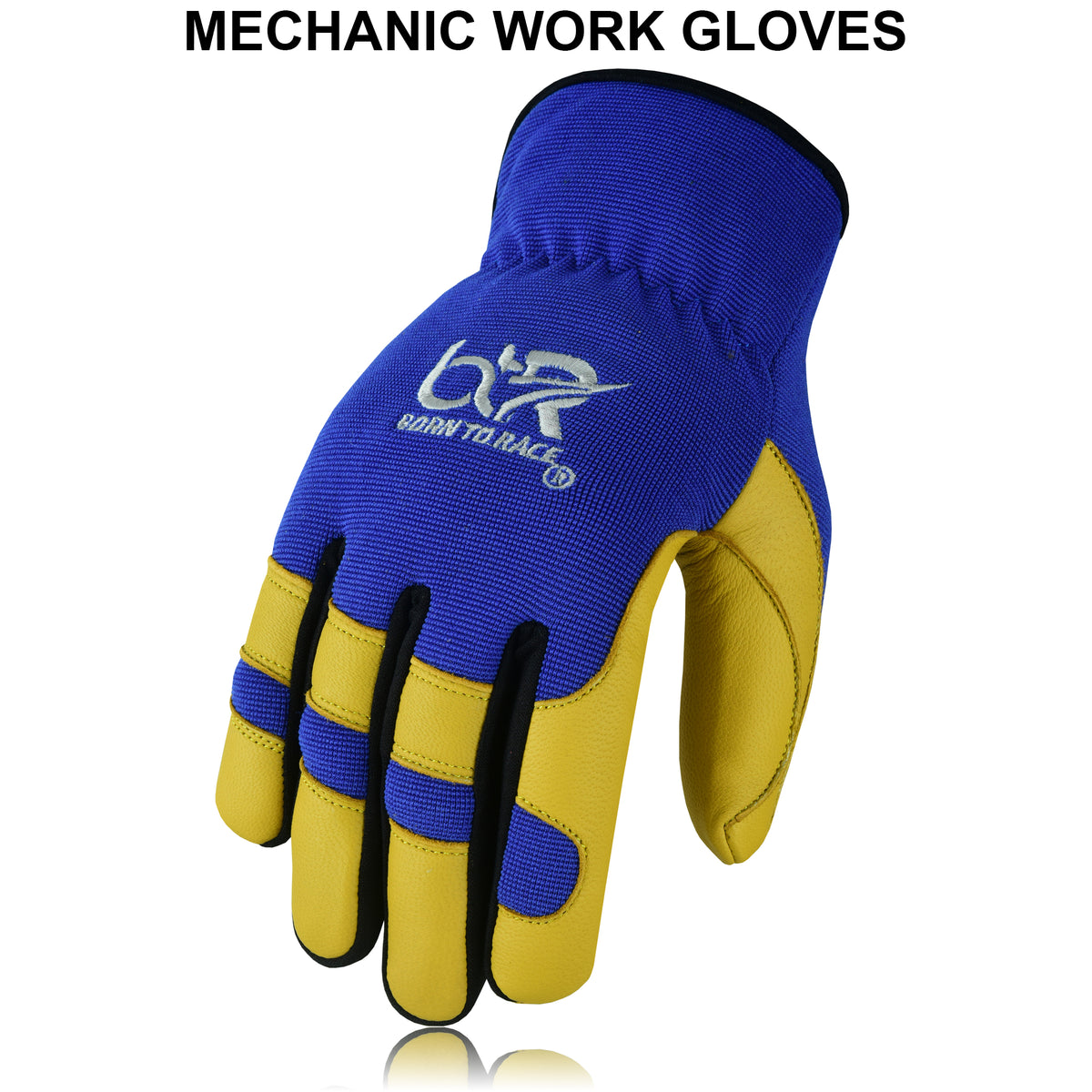 Safety Work Gloves Leather Hand Protection Mechanic, Welding, Construction Gloves