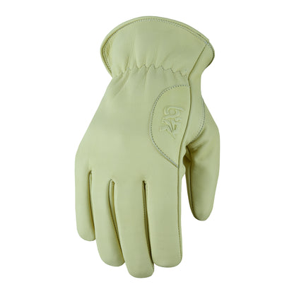 Work Gloves Cowhide Leather Reinforced Construction Hand Tools Driving Gardening Work Safety Gloves