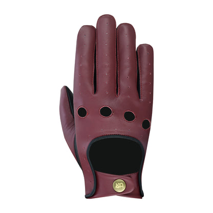 Men Leather Driving Gloves