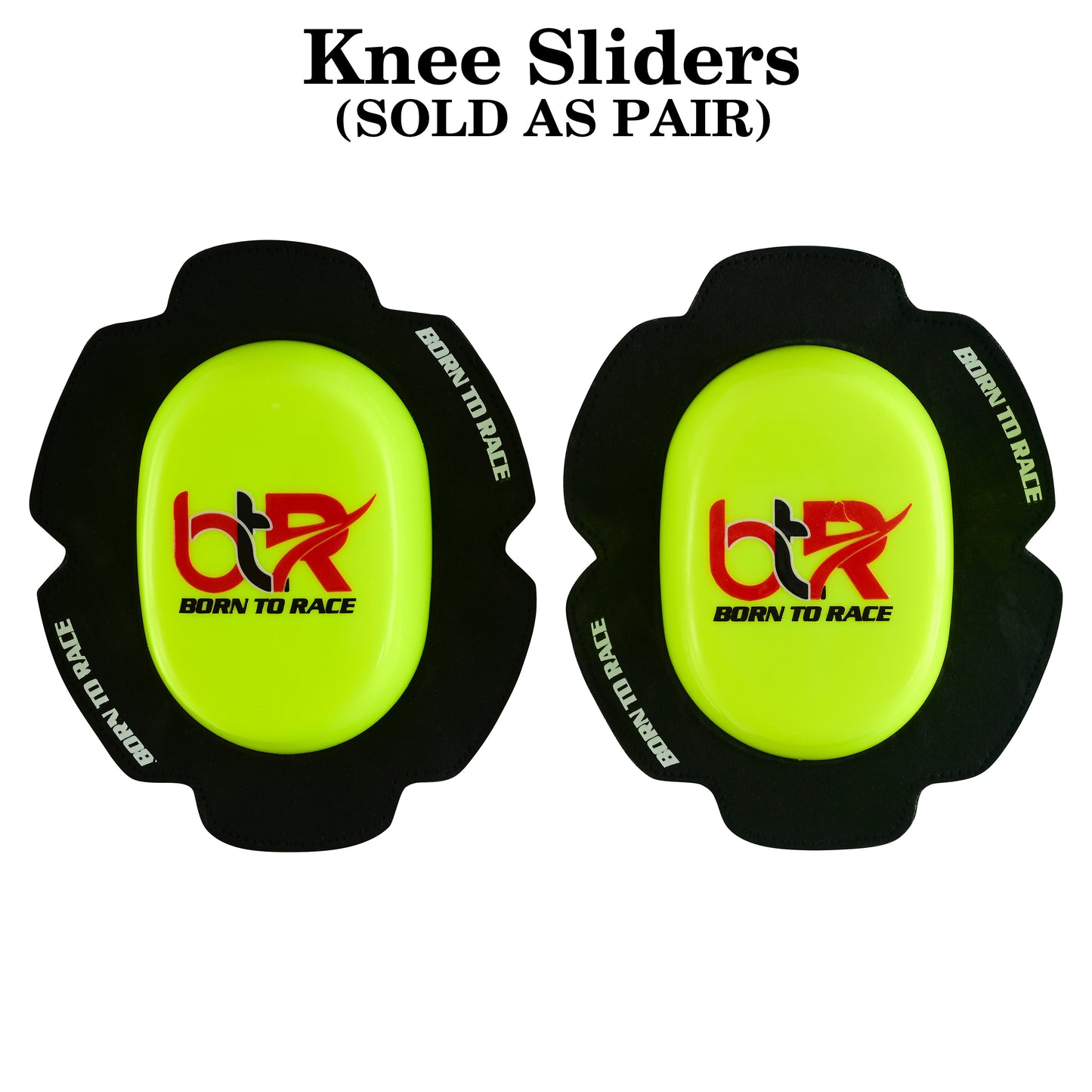 Road Racing Motorcycle Knee Sliders – Durable PU High-Grip Track Pucks for Racing Leathers