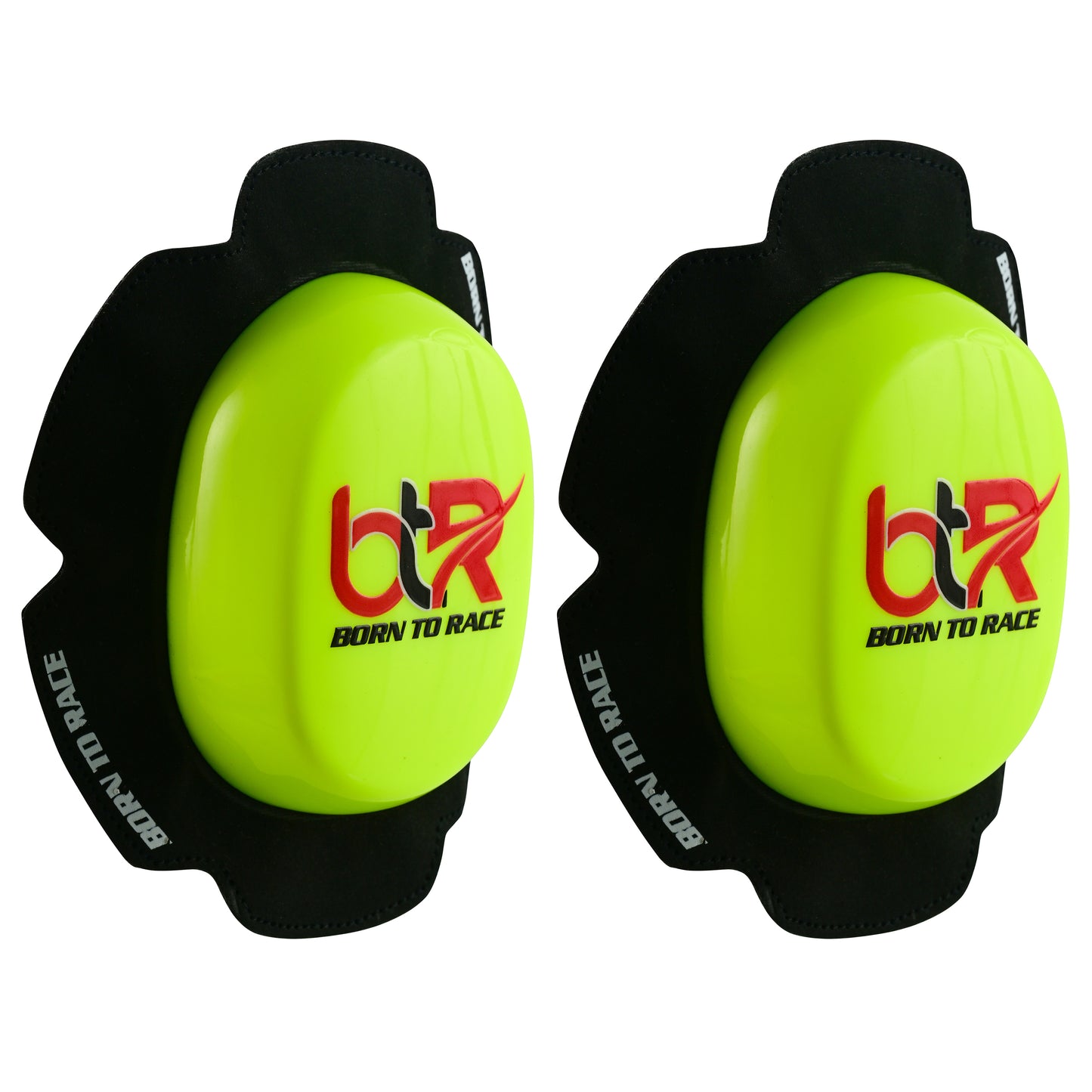 Road Racing Motorcycle Knee Sliders – Durable PU High-Grip Track Pucks for Racing Leathers