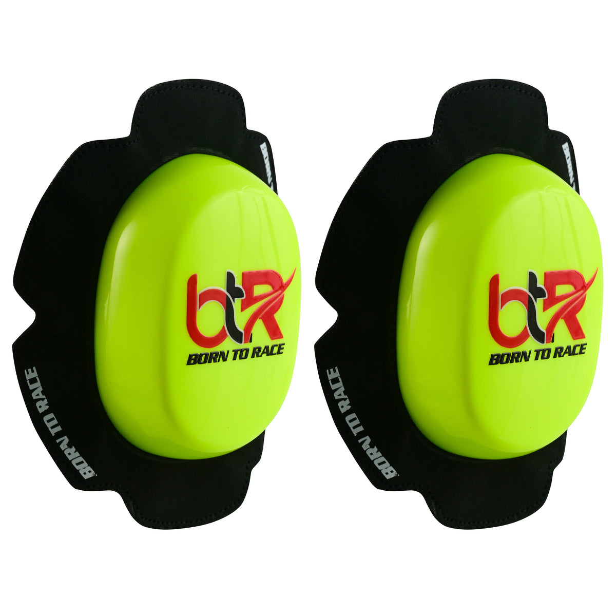 Road Racing Motorcycle Knee Sliders – Durable PU High-Grip Track Pucks for Racing Leathers