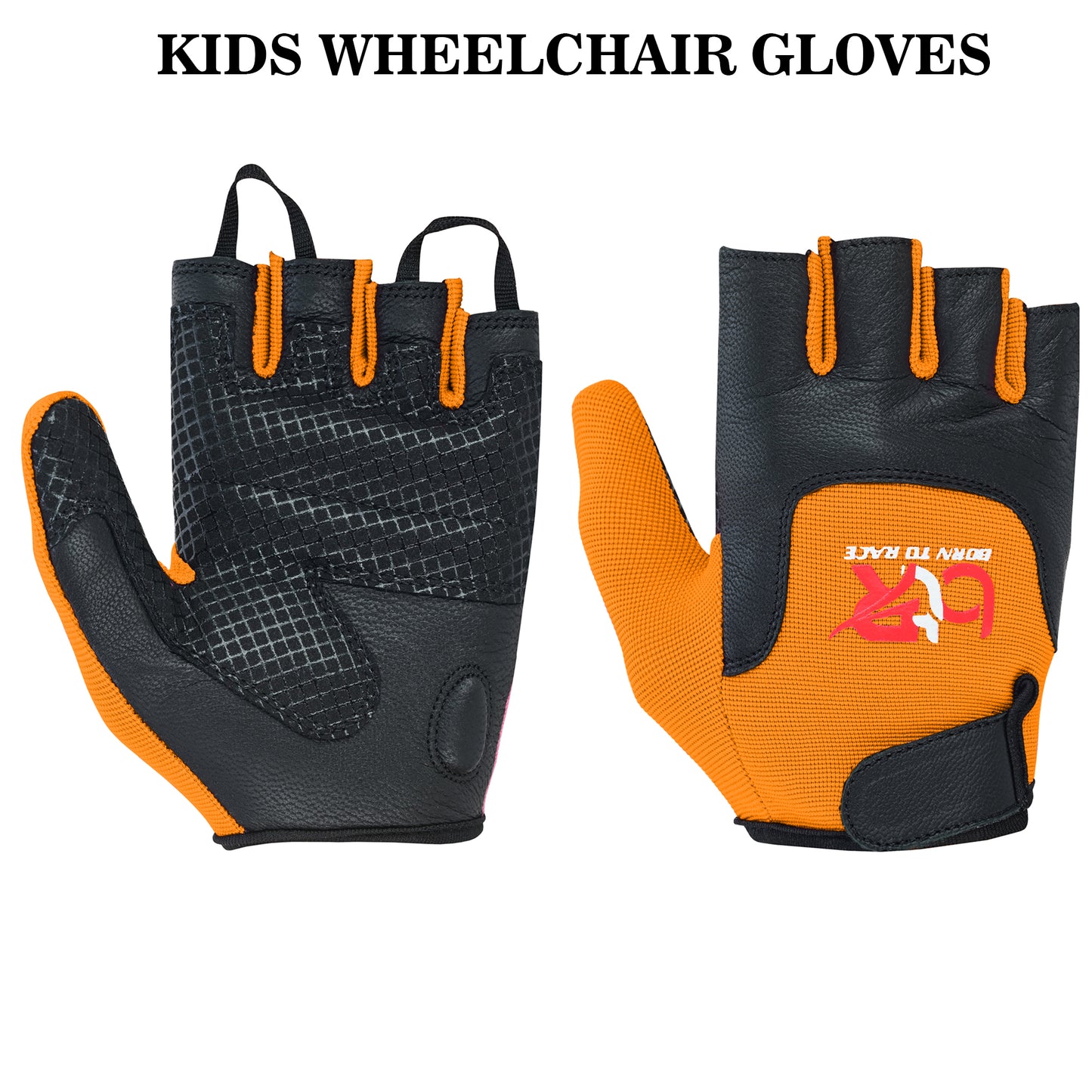 Kids Children Boys Girls Wheelchair Gloves Mobility Disability Gloves