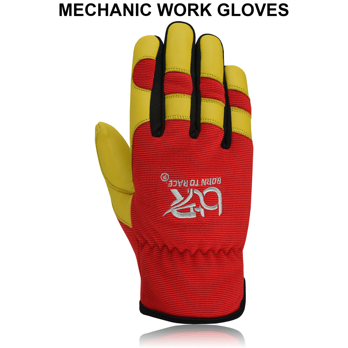 Safety Work Gloves Leather Hand Protection Mechanic, Welding, Construction Gloves