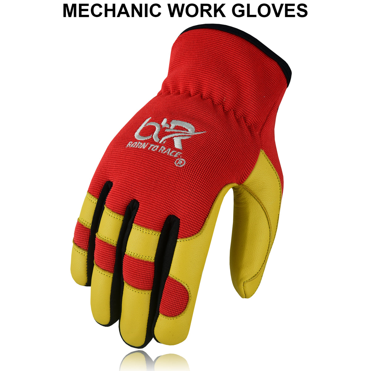 Safety Work Gloves Leather Hand Protection Mechanic, Welding, Construction Gloves