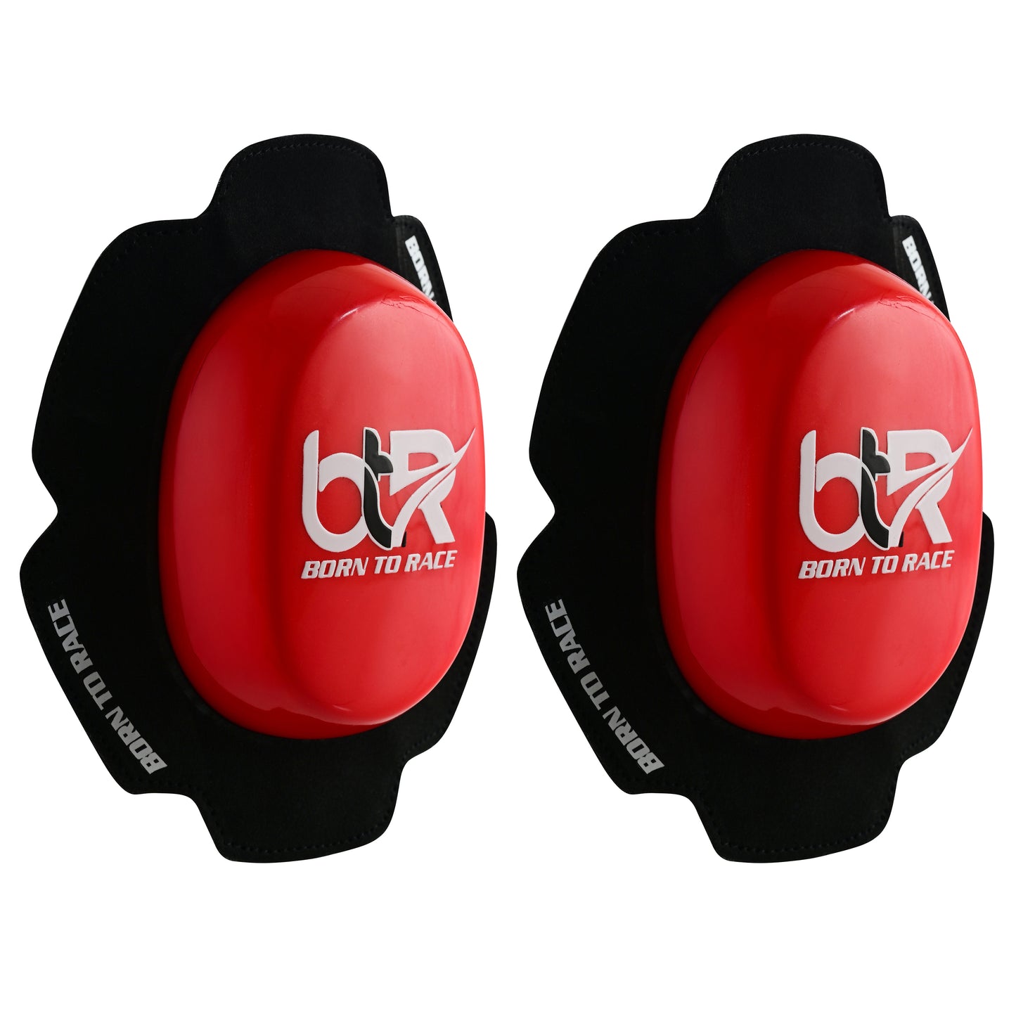 Road Racing Motorcycle Knee Sliders – Durable PU High-Grip Track Pucks for Racing Leathers