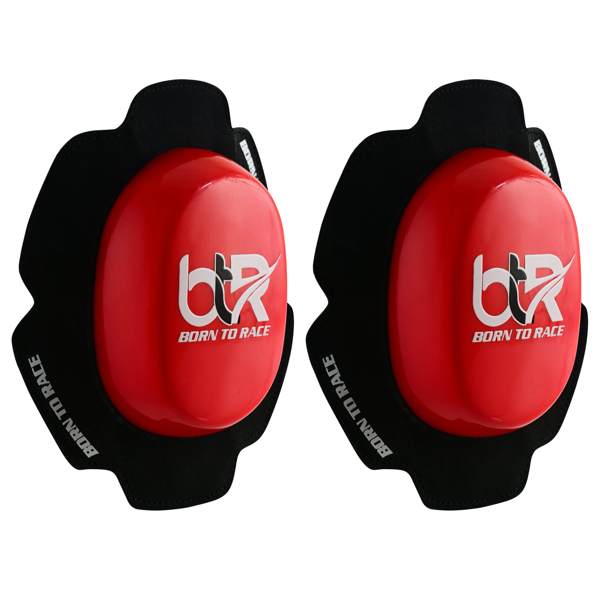 Road Racing Motorcycle Knee Sliders – Durable PU High-Grip Track Pucks for Racing Leathers
