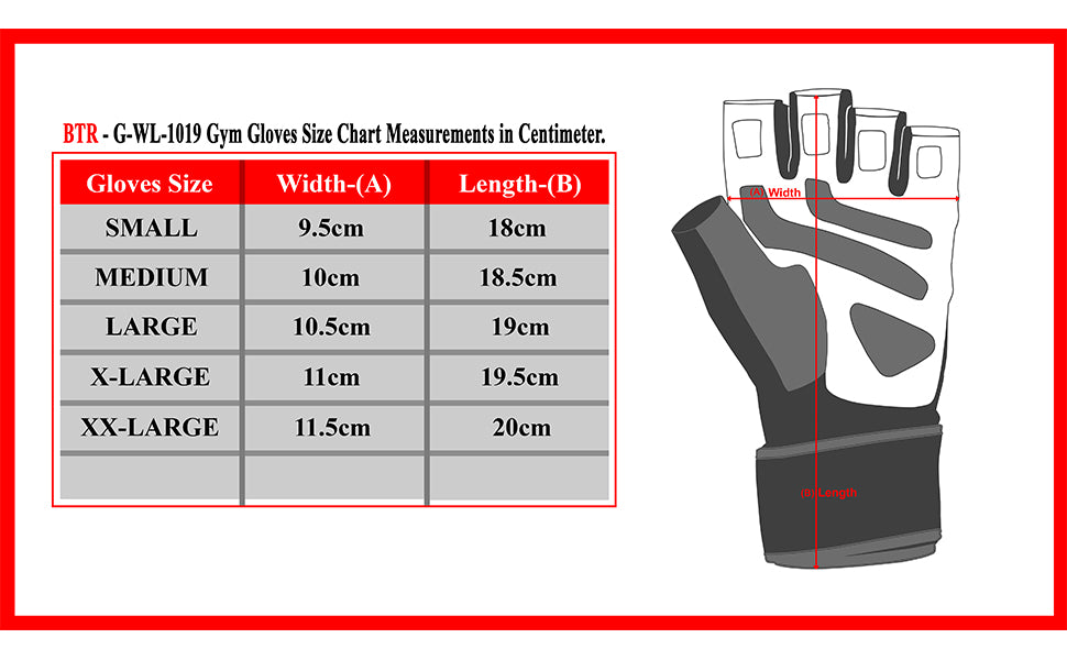 Weight Lifting Leather Padded Gloves for Men and Women Unisex Design