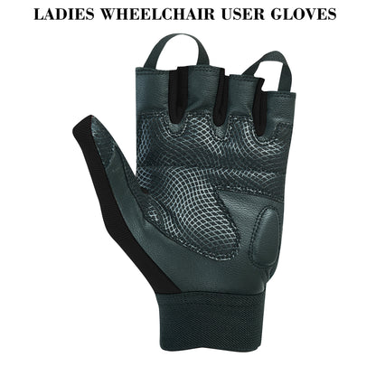 Women Wheelchair User Mobility Disability Gloves