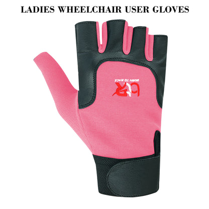 Women Wheelchair User Mobility Disability Gloves