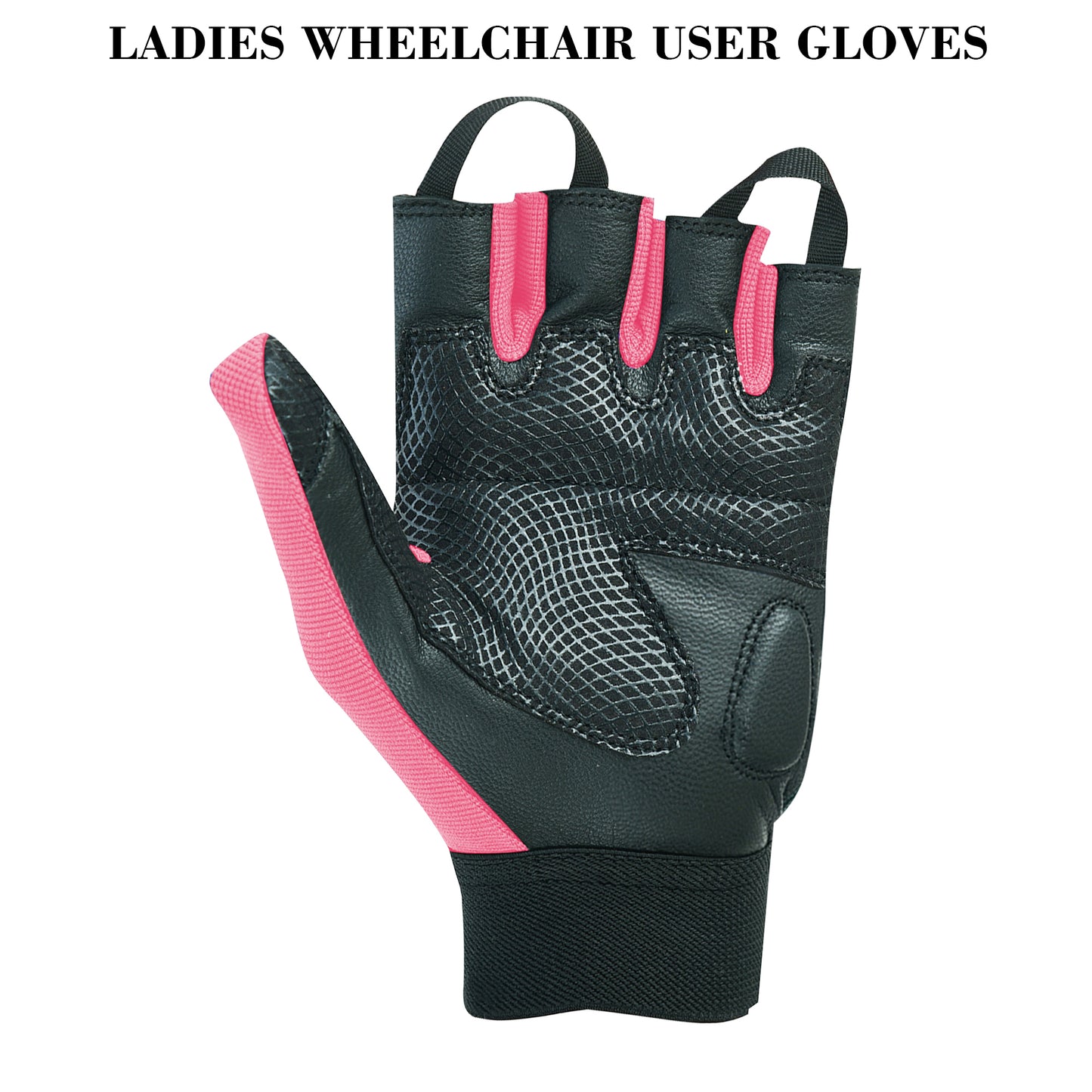 Women Wheelchair User Mobility Disability Gloves