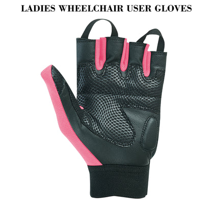 Women Wheelchair User Mobility Disability Gloves