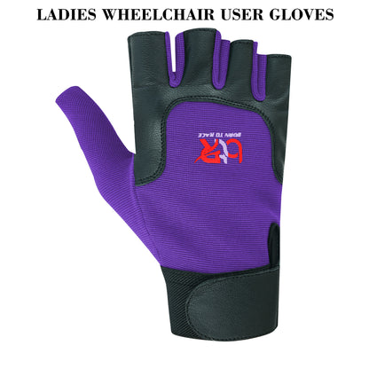 Women Wheelchair User Mobility Disability Gloves