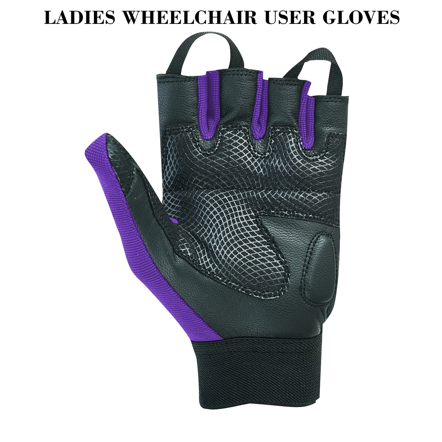 Women Wheelchair User Mobility Disability Gloves