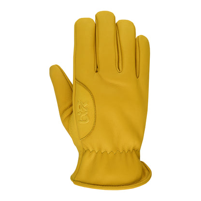 Work Gloves Cowhide Leather Reinforced Construction Hand Tools Driving Gardening Work Safety Gloves