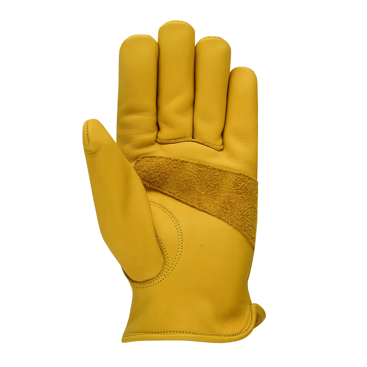 Work Gloves Cowhide Leather Reinforced Construction Hand Tools Driving Gardening Work Safety Gloves